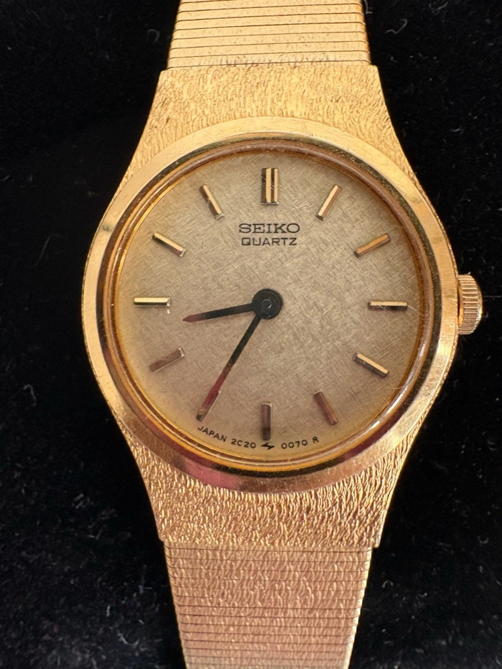 Seiko Gold Tone Ladies' Slim Dress Watch